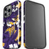 NFL Minnesota Vikings Tropical Print iPhone 15 Pro Impact Case