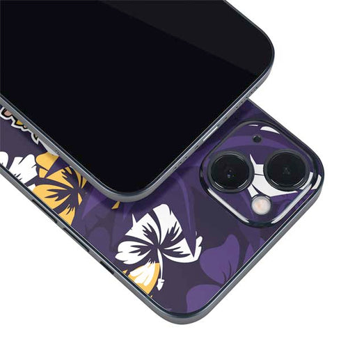 NFL Minnesota Vikings Tropical Print iPhone 15 Skin