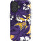 NFL Minnesota Vikings Tropical Print iPhone 16 Plus Impact Case