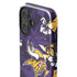 NFL Minnesota Vikings Tropical Print iPhone 16 Plus Impact Case