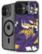NFL Minnesota Vikings Tropical Print iPhone 16 Plus Kickstand Case