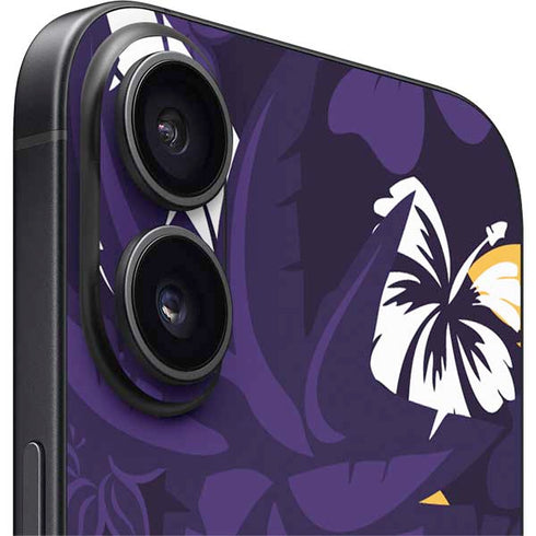 NFL Minnesota Vikings Tropical Print iPhone 16 Plus Skin