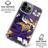 NFL Minnesota Vikings Tropical Print iPhone 16 Pro Clear Case