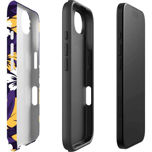 NFL Minnesota Vikings Tropical Print iPhone 16e Impact Case