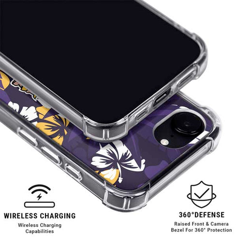 NFL Minnesota Vikings Tropical Print iPhone 16e MagSafe Case
