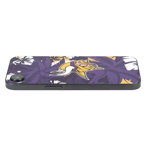 NFL Minnesota Vikings Tropical Print iPhone 16e Skin