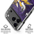 NFL Minnesota Vikings Tropical Print iPhone 18 Pro Clear Case