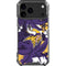 NFL Minnesota Vikings Tropical Print iPhone 18 Pro Max Clear Case