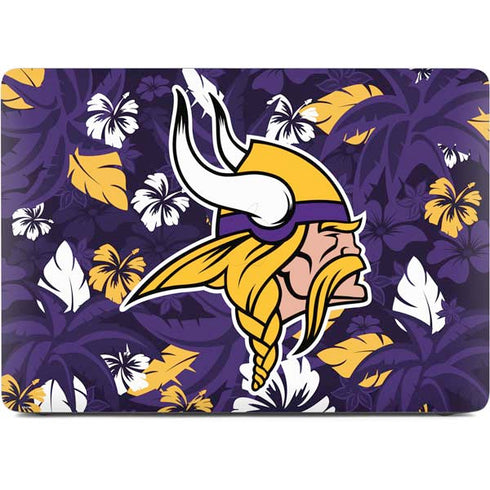 NFL Minnesota Vikings Tropical Print Apple MacBook Air Skin