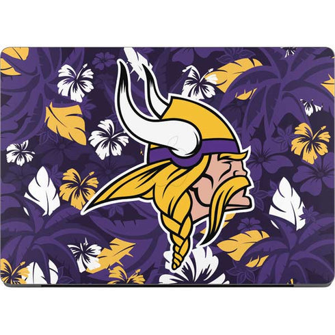 NFL Minnesota Vikings Tropical Print Apple MacBook Pro 14-inch Skin