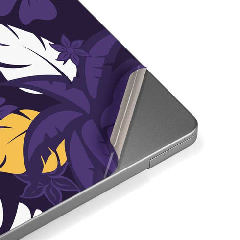 NFL Minnesota Vikings Tropical Print Apple MacBook Pro 14-inch Skin
