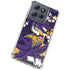 NFL Minnesota Vikings Tropical Print Moto G Stylus 5G (2025) Clear Case