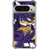 NFL Minnesota Vikings Tropical Print Pixel 9/9 Pro Clear Case