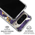 NFL Minnesota Vikings Tropical Print Pixel 9/9 Pro Clear Case