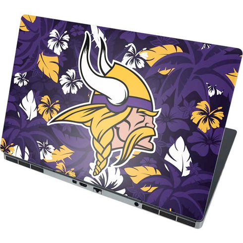 NFL Minnesota Vikings Tropical Print Dell Precision Skin