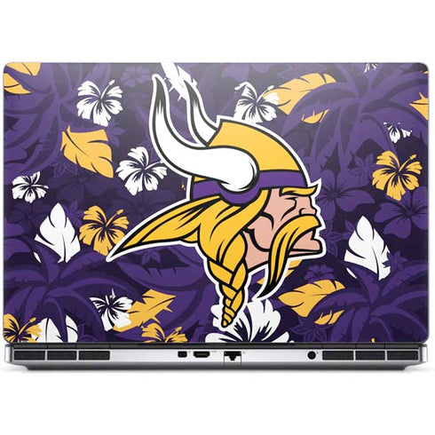 NFL Minnesota Vikings Tropical Print Dell Precision Skin