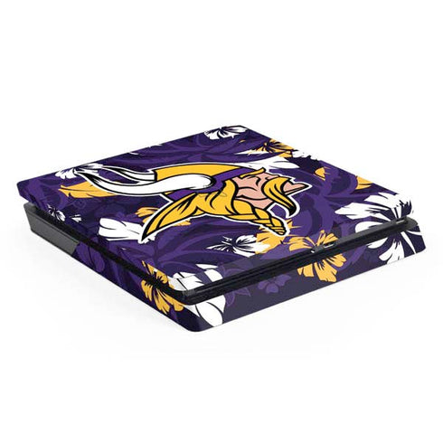 NFL Minnesota Vikings Tropical Print PlayStation PS4 Skins