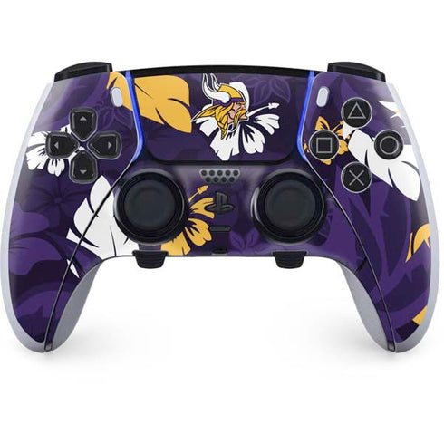 NFL Minnesota Vikings Tropical Print PlayStation PS5 Skins