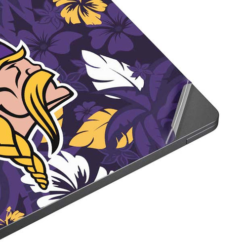 NFL Minnesota Vikings Tropical Print Surface Laptop 7 13.8in Skin