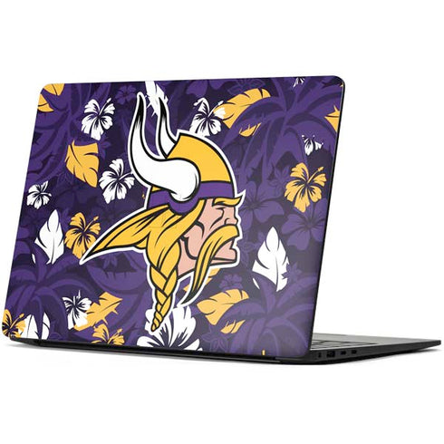 NFL Minnesota Vikings Tropical Print Surface Laptop 7 15in Skin