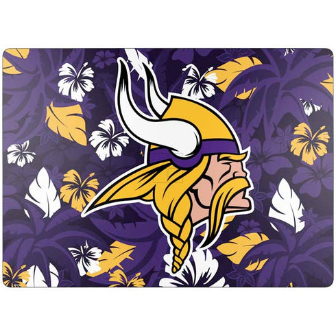 NFL Minnesota Vikings Tropical Print Surface Laptop 7 15in Skin
