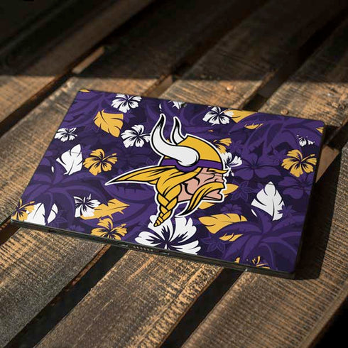 NFL Minnesota Vikings Tropical Print Surface Pro 7 Skin