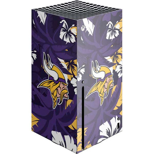 NFL Minnesota Vikings Tropical Print Xbox Series X Skins