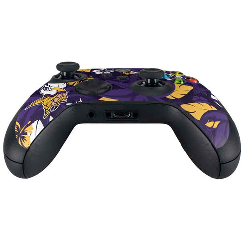 NFL Minnesota Vikings Tropical Print Xbox Series X Controller Skin