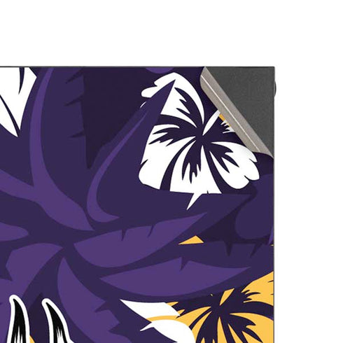 NFL Minnesota Vikings Tropical Print XBox Series X Digital Edition Console Skin