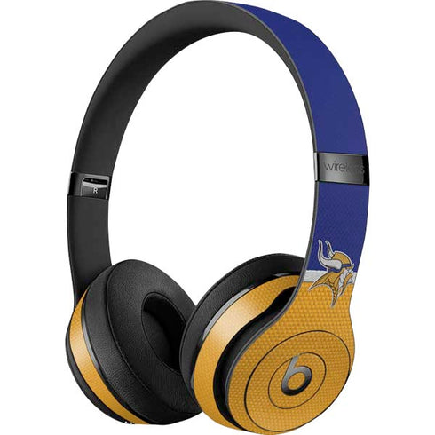 NFL Minnesota Vikings Vintage Beats Solo 3 Wireless Skin