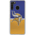 NFL Minnesota Vikings Vintage Galaxy A21 Clear Case