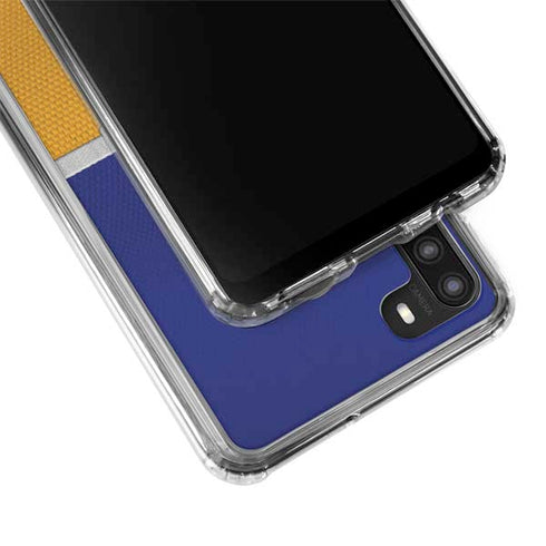 NFL Minnesota Vikings Vintage Galaxy A21 Clear Case