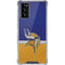 NFL Minnesota Vikings Vintage Galaxy Note20 5G Clear Case