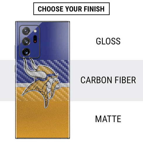 NFL Minnesota Vikings Vintage Galaxy Note20 Ultra 5G Skin