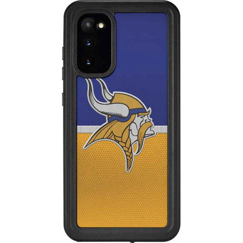 NFL Minnesota Vikings Vintage Galaxy S20 Waterproof Case