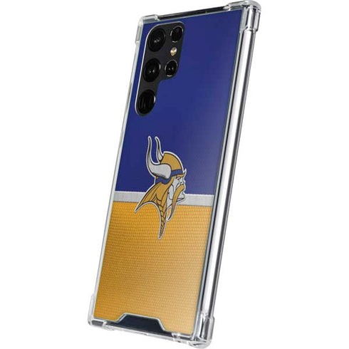 NFL Minnesota Vikings Vintage Galaxy S23 Ultra Clear Case