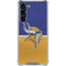 NFL Minnesota Vikings Vintage Galaxy S24 FE Clear Case