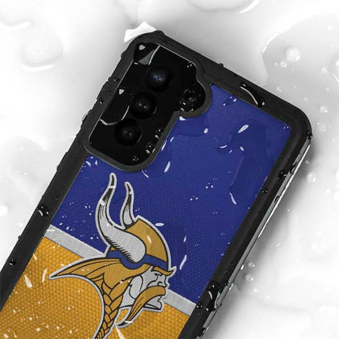 NFL Minnesota Vikings Vintage Galaxy S24 Plus Waterproof Case