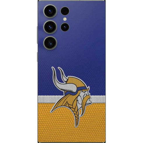 NFL Minnesota Vikings Vintage Galaxy S25 Ultra Skin