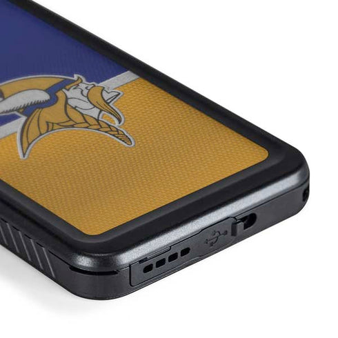 NFL Minnesota Vikings Vintage Galaxy S24 Waterproof Case