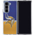 NFL Minnesota Vikings Vintage Galaxy Z Fold5 5G Clear Case