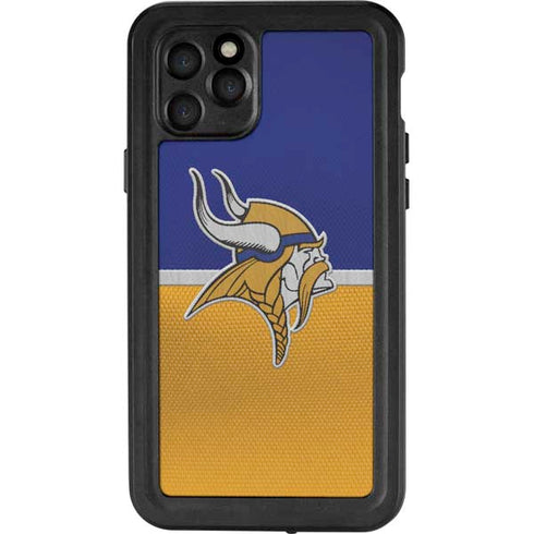 NFL Minnesota Vikings Vintage iPhone 11 Pro Waterproof Case