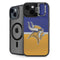NFL Minnesota Vikings Vintage iPhone 14 Plus Kickstand Case