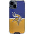 NFL Minnesota Vikings Vintage iPhone 15 Clear Case