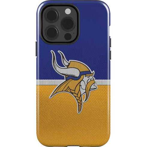 NFL Minnesota Vikings Vintage iPhone 15 Pro Impact Case