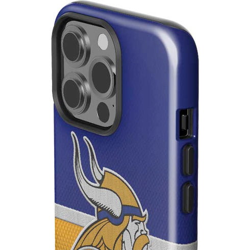 NFL Minnesota Vikings Vintage iPhone 15 Pro Impact Case