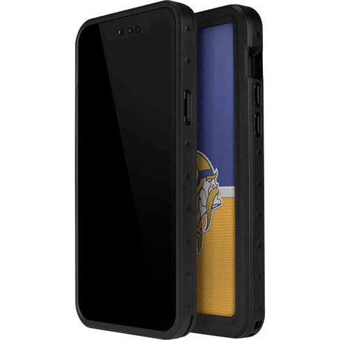 NFL Minnesota Vikings Vintage iPhone 15 Pro Waterproof Case
