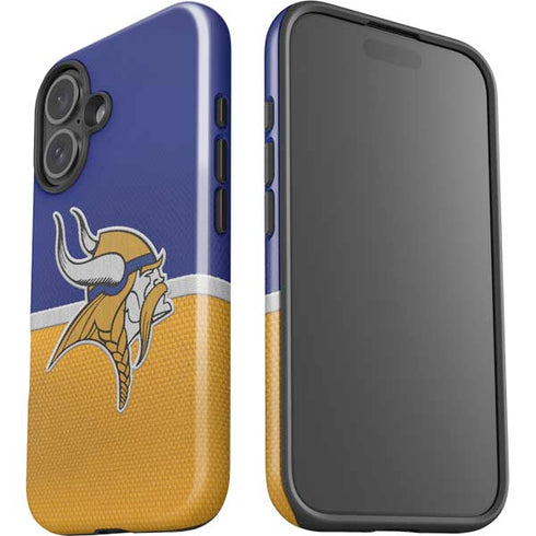 NFL Minnesota Vikings Vintage iPhone 16 Impact Case