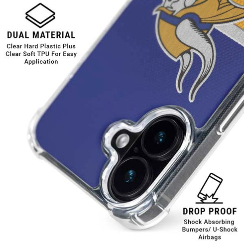 NFL Minnesota Vikings Vintage iPhone 16 Plus MagSafe Case