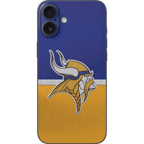 NFL Minnesota Vikings Vintage iPhone 16 Plus Skin